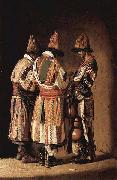 Vasily Vereshchagin Derwische im Festtagsschmuck oil painting
